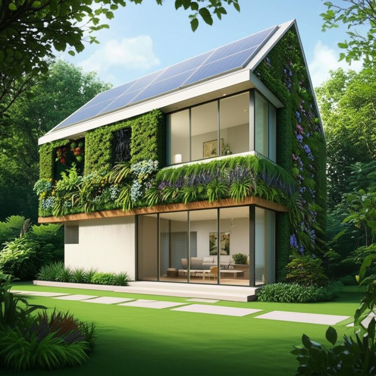 Desain Arsitektur Berkelanjutan dengan Konsep Ramah Lingkungan