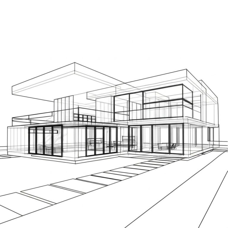 Jasa Desain Arsitektur Modern untuk Proyek Residensial